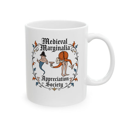 Medieval Marginalia Appreciation Society Men Ceramic Mug, (11oz, 15oz)
