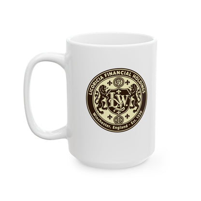 Licoricia Financial Holdings Ceramic Mug, (11oz, 15oz)
