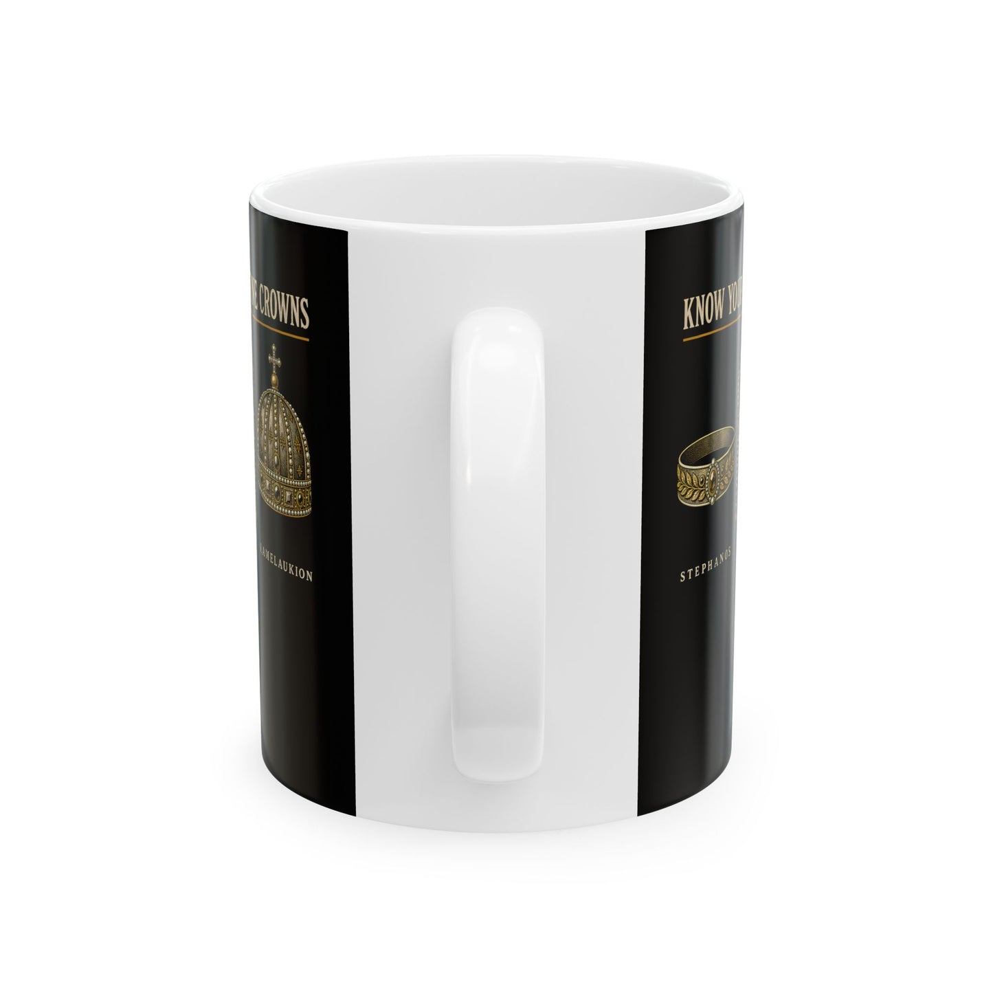 Know Your Byzantine Crowns Ceramic Mug, (11oz, 15oz)
