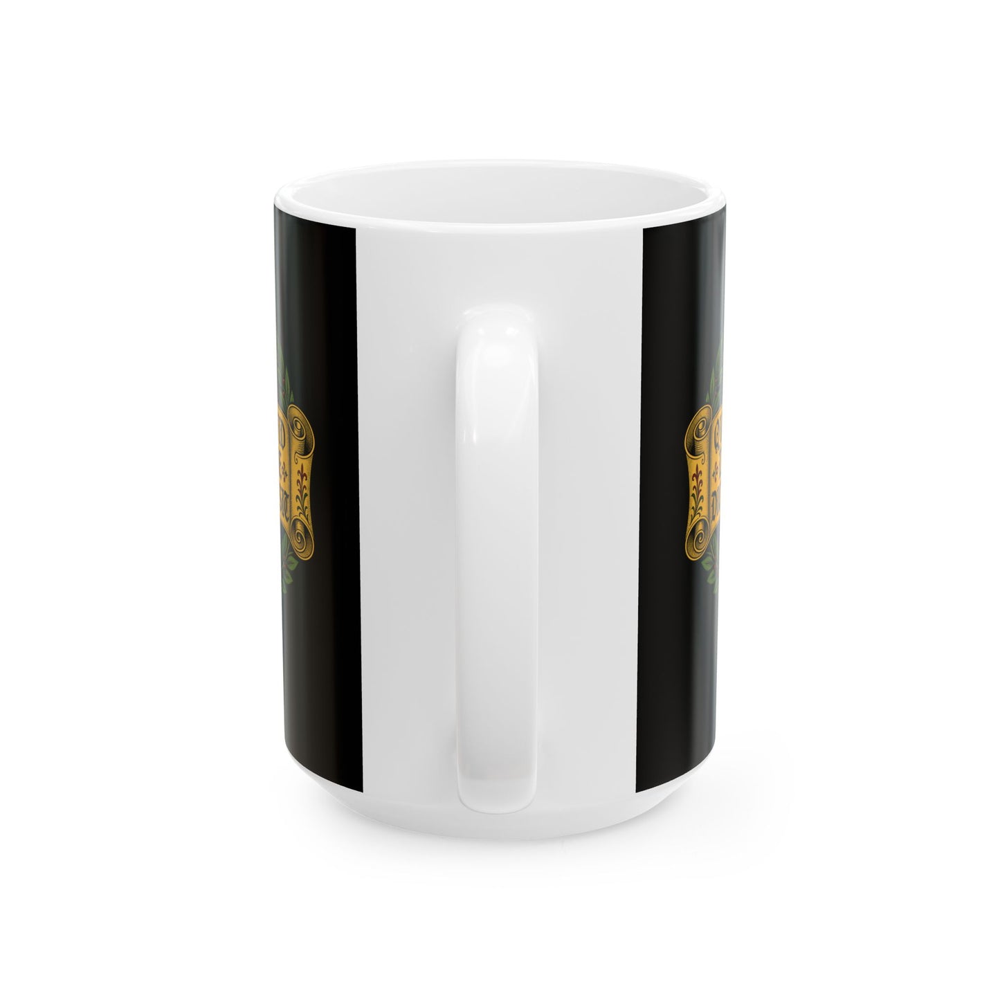 QuidQuid Latine Dictum Sit Sounds Good Latin Ceramic Mug, (11oz, 15oz)