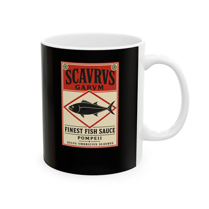 Scaurus Garum Sauce Label Ceramic Mug, (11oz, 15oz)