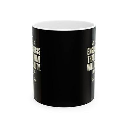 England Expects Trafalgar 1805 Ceramic Mug, (11oz, 15oz)