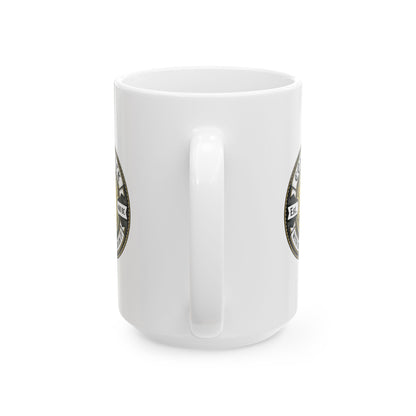 Spartan Quote With Shield Or On It Ceramic Mug, (11oz, 15oz)