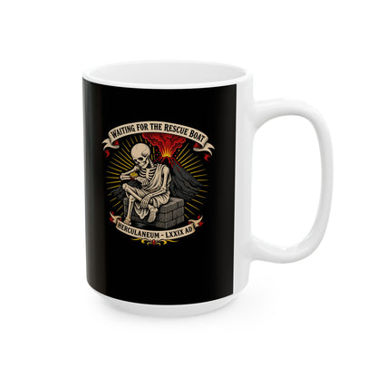 Waiting for Rescue Herculaneum Ceramic Mug, (11oz, 15oz)