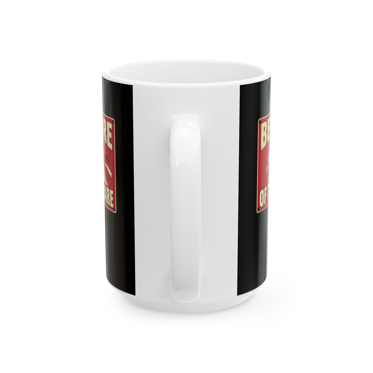 Beware of the Mare Mari Lwyd Ceramic Mug, (11oz, 15oz)