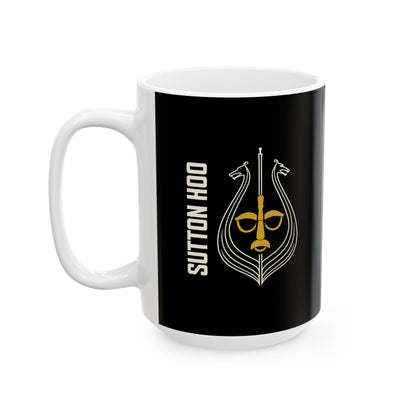 Minimalist Sutton Hoo Saxon Ceramic Mug, (11oz, 15oz)