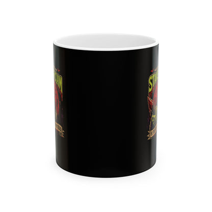 Psychobilly Vlad Tepes Ceramic Mug, (11oz, 15oz)