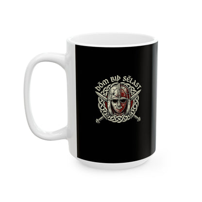 Beowulf Old English Glory Is Best  Ceramic Mug, (11oz, 15oz)