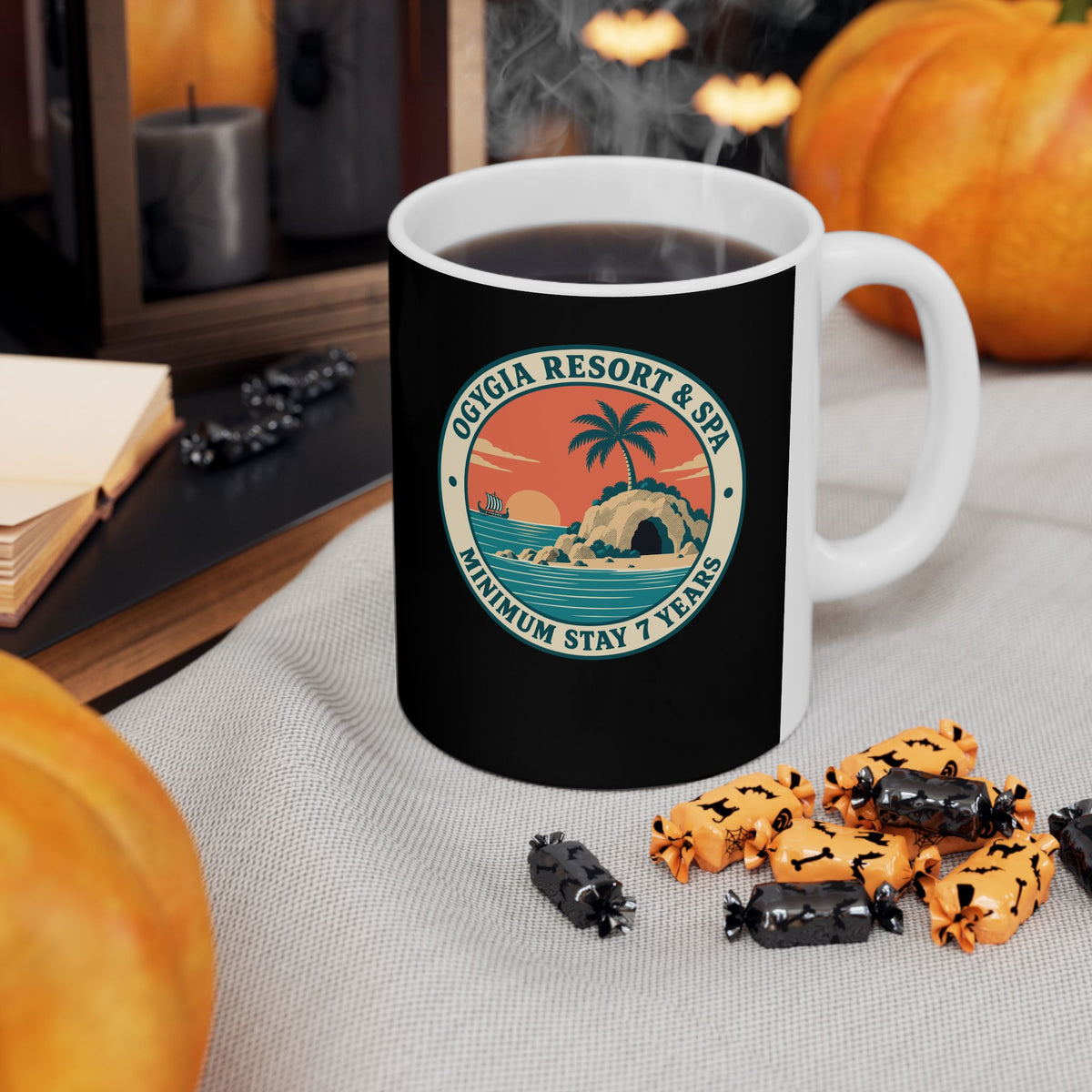 Ogygia Resort & Spa Ceramic Mug, (11oz, 15oz)