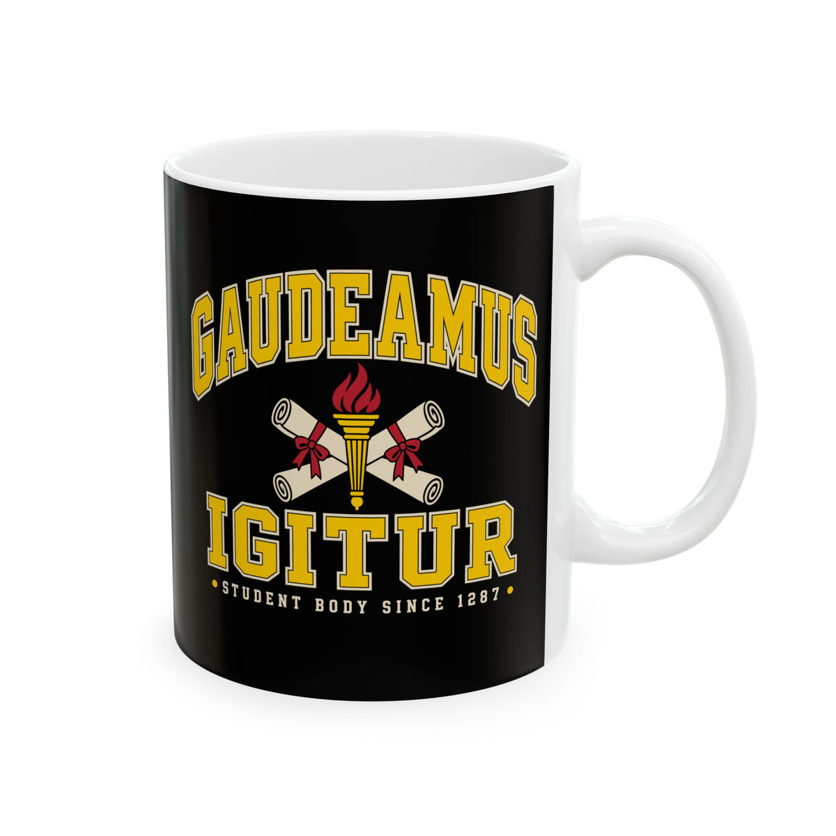 Gaudeamus Igitur Varsity Ceramic Mug, (11oz, 15oz)