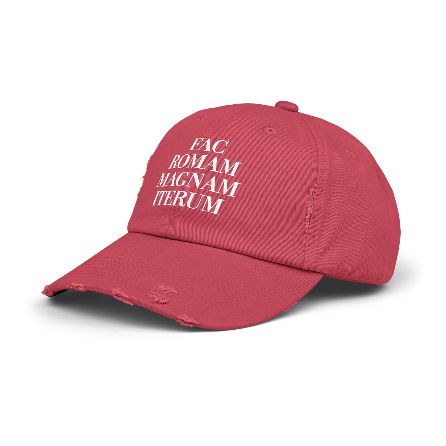 Make Rome Great Again LatinUnisex Distressed Cap
