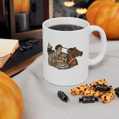 Alexander the Great Pompeii Mosaic Ceramic Mug, (11oz, 15oz)