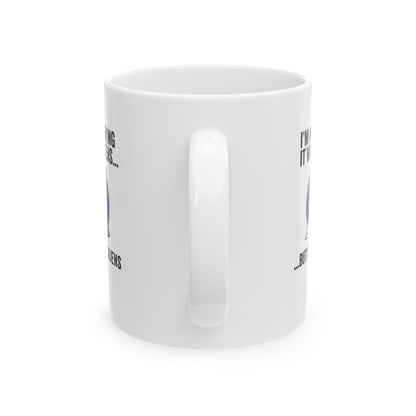 Aliens Built the Pyramids  Ceramic Mug, (11oz, 15oz)