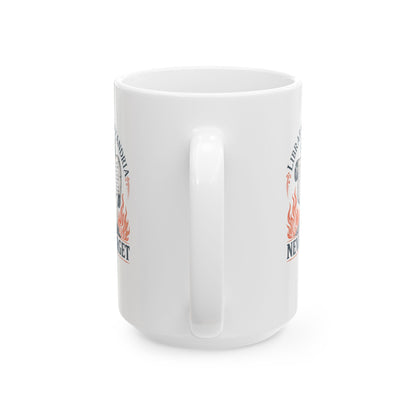 Never Forget Library of Alexandria Ceramic Mug, (11oz, 15oz)