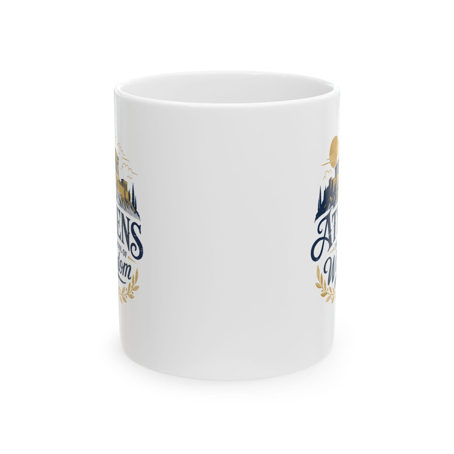 Athens School of Wisdom Ceramic Mug, (11oz, 15oz)