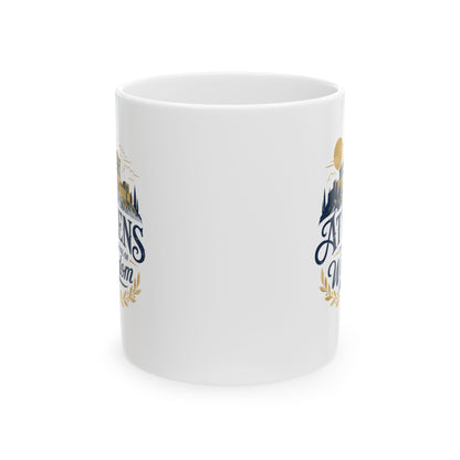 Athens School of Wisdom Ceramic Mug, (11oz, 15oz)