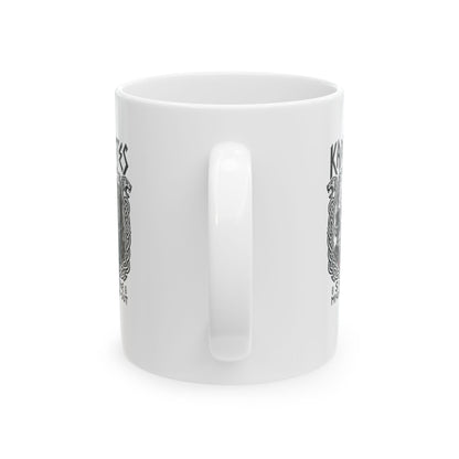 Karma Bites Sigurd the Mighty Ceramic Mug, (11oz, 15oz)