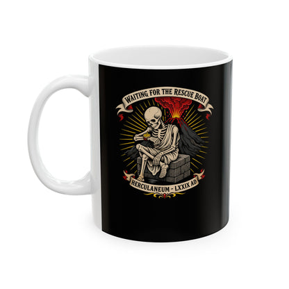 Waiting for Rescue Herculaneum Ceramic Mug, (11oz, 15oz)
