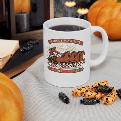 Circus Maximus Panem et Circenses Ceramic Mug, (11oz, 15oz)