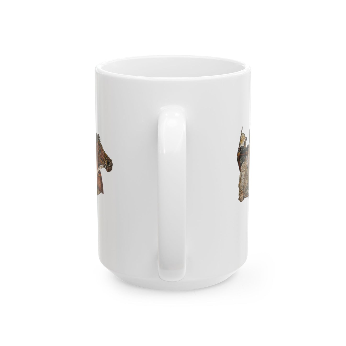 Alexander the Great Pompeii Mosaic Ceramic Mug, (11oz, 15oz)