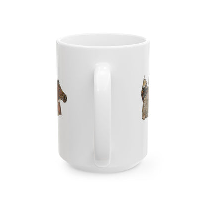 Alexander the Great Pompeii Mosaic Ceramic Mug, (11oz, 15oz)