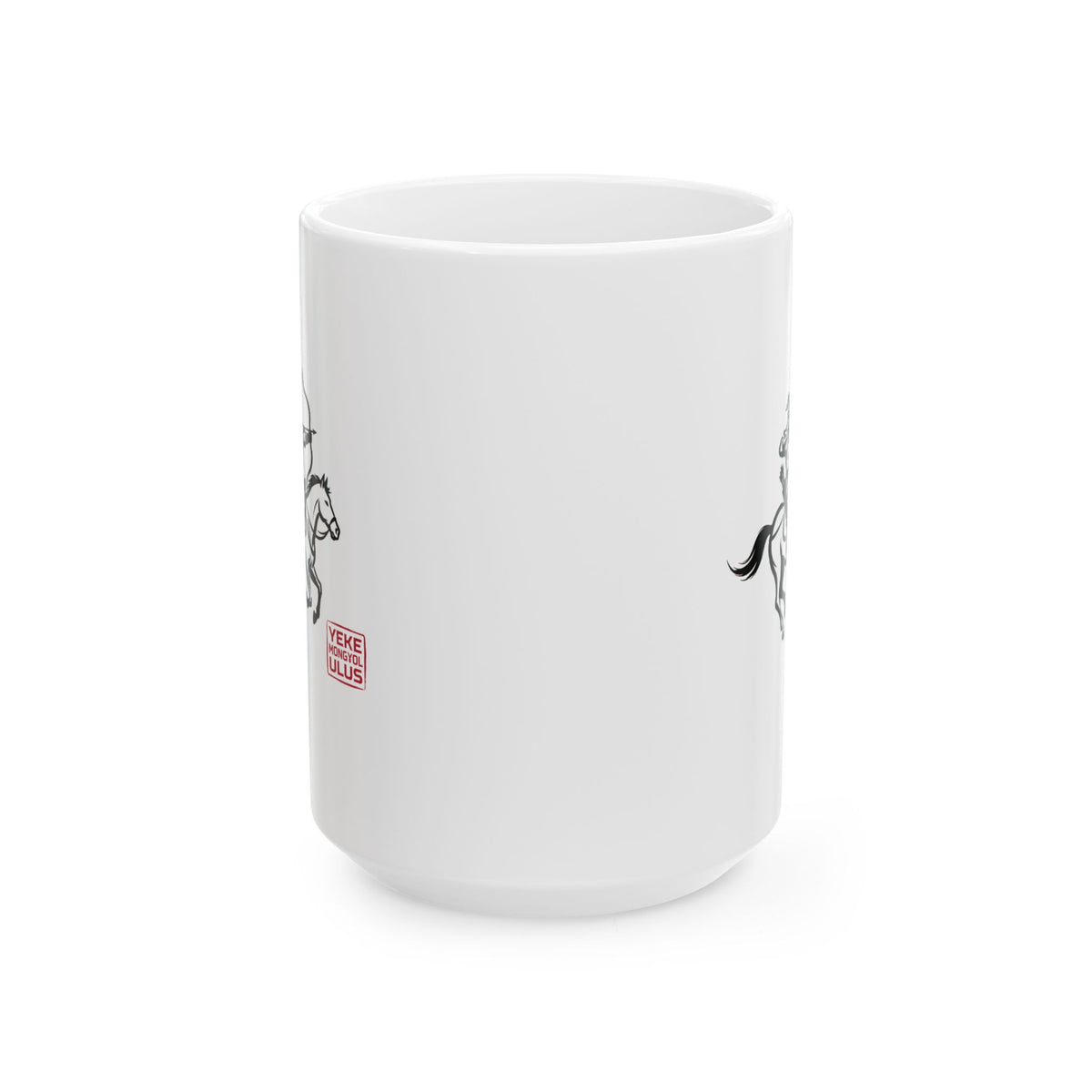 Mongol Horde in Mongolian Ceramic Mug, (11oz, 15oz)