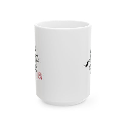 Mongol Horde in Mongolian Ceramic Mug, (11oz, 15oz)