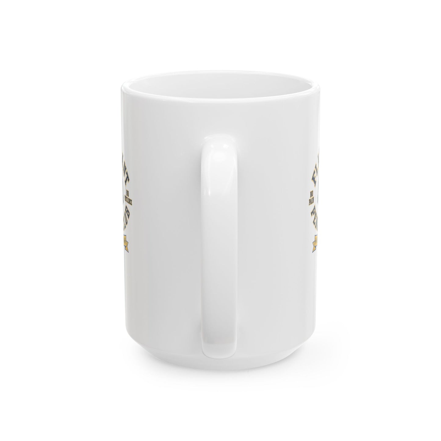Flagellant Penance Club No Pain No Plague Ceramic Mug, (11oz, 15oz)
