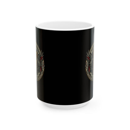 Irish Battle of Clontarf Ceramic Mug, (11oz, 15oz)