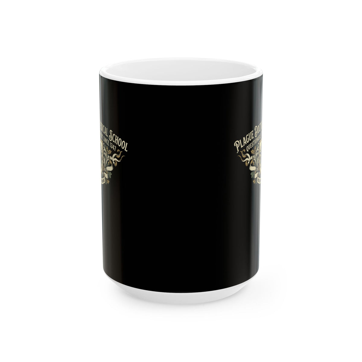 Plague Doctor Medical School Ceramic Mug, (11oz, 15oz)