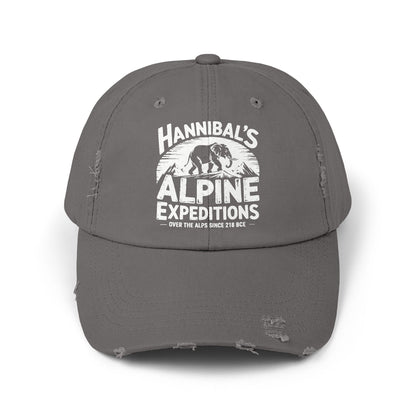 Hannibal's Alpine Expeditions Unisex Distressed Cap