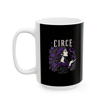 Circe Goddess of Sorcery Ceramic Mug, (11oz, 15oz)