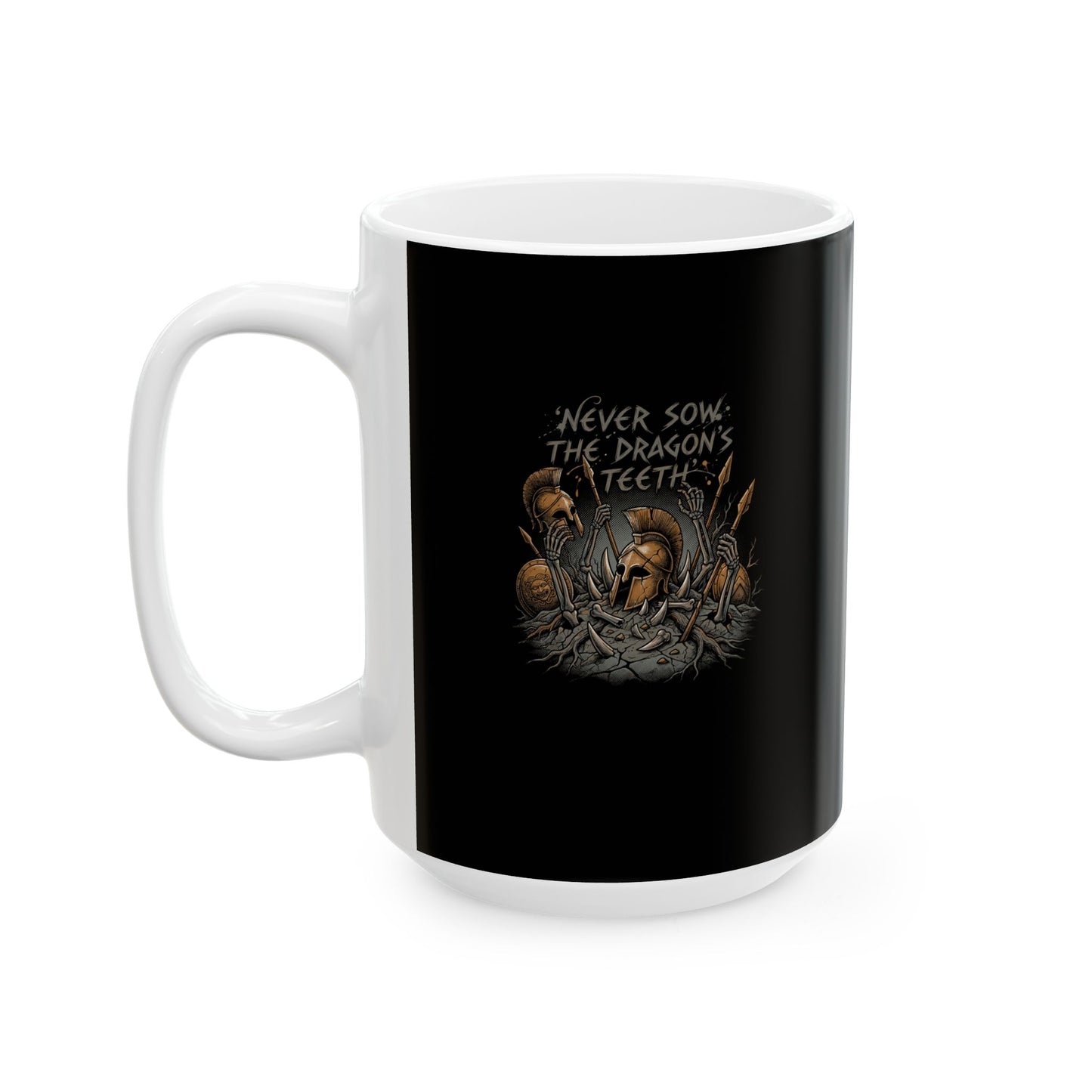 Jason Argonauts Sow Dragon Teeth Ceramic Mug, (11oz, 15oz)