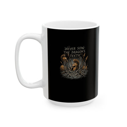 Jason Argonauts Sow Dragon Teeth Ceramic Mug, (11oz, 15oz)