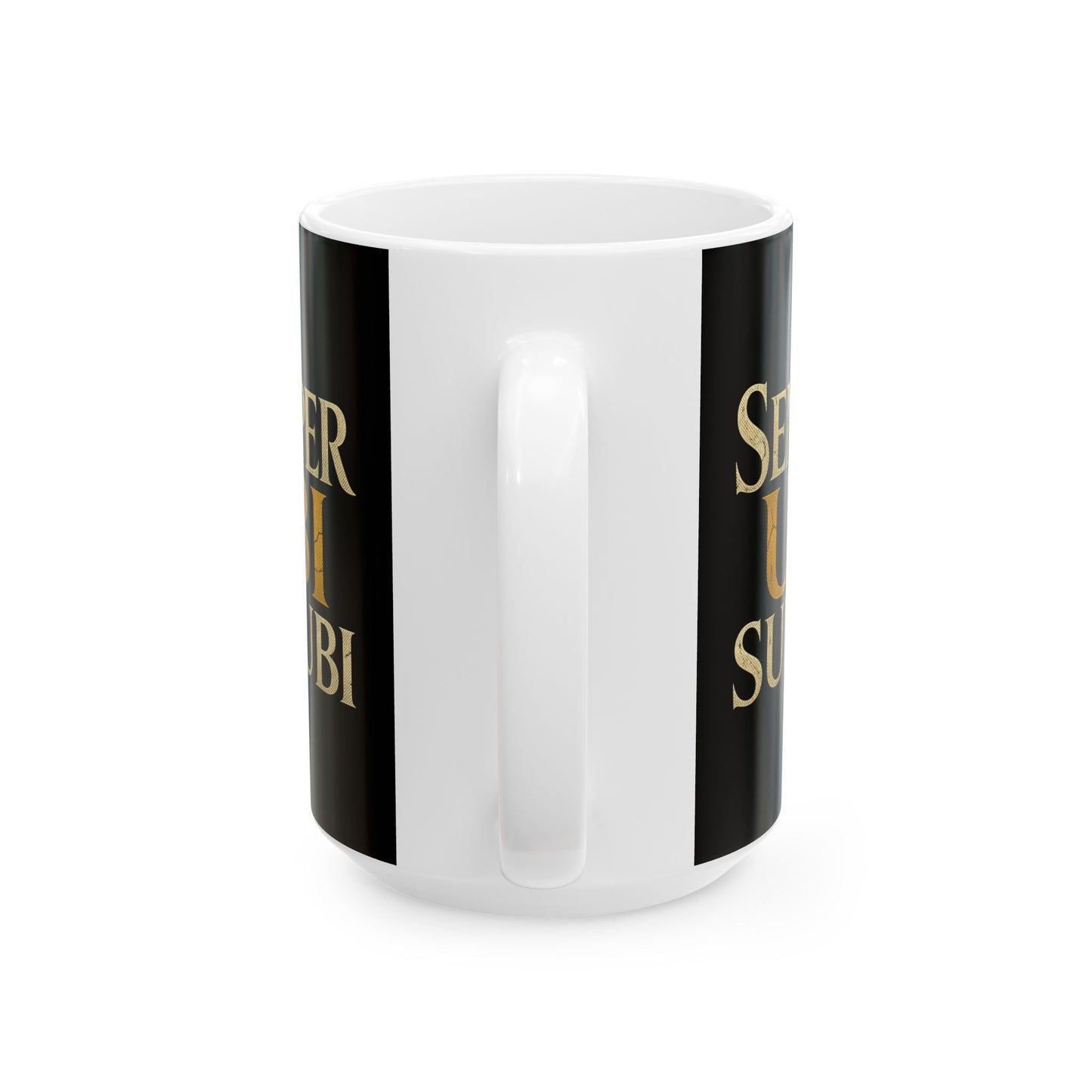 Ubi Sub Ubi Wear Underwear  Ceramic Mug, (11oz, 15oz)
