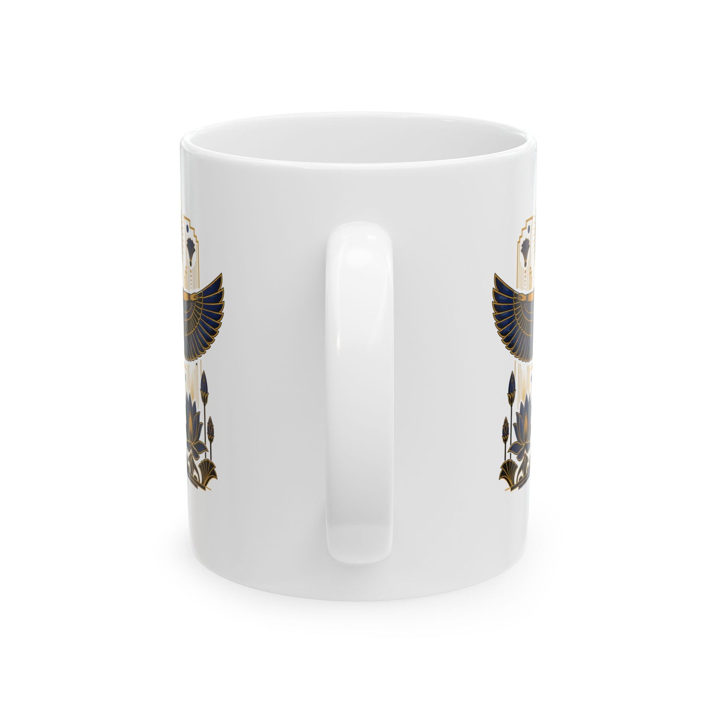 Art Deco Isis Ceramic Mug, (11oz, 15oz)