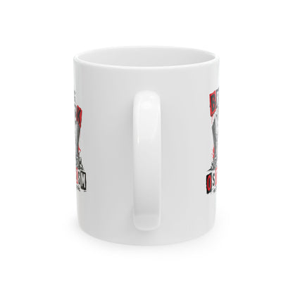 Bring Back Ostracism Punk Aesthetic Ceramic Mug, (11oz, 15oz)
