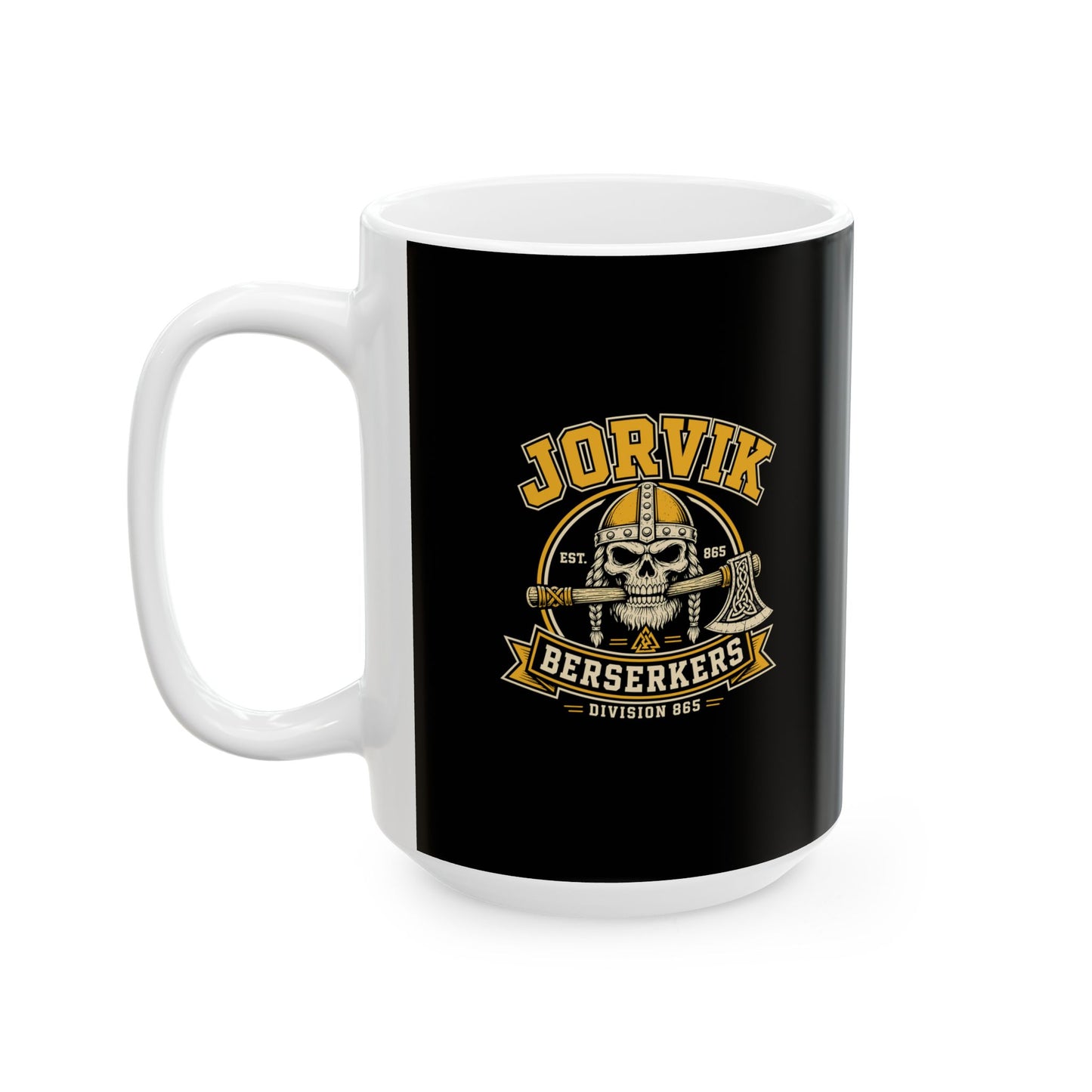 Jorvik Berserker Ceramic Mug, (11oz, 15oz)