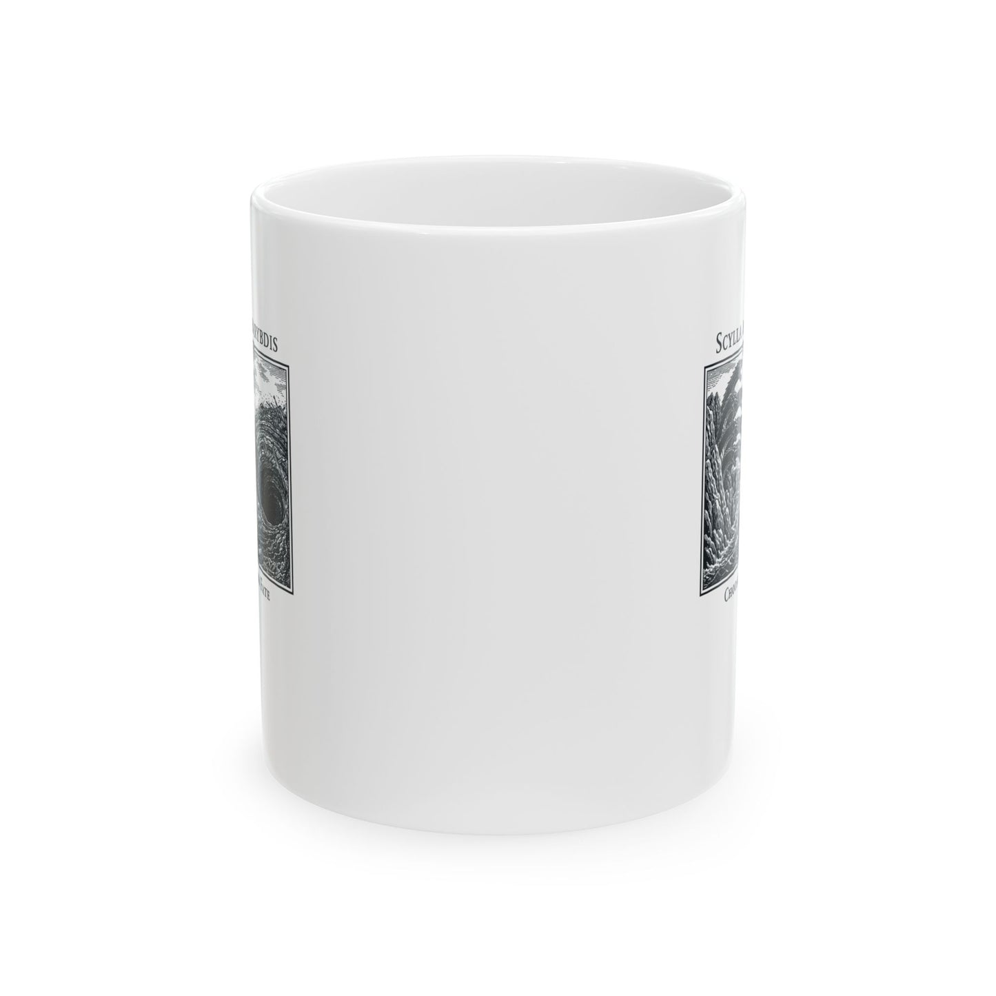 Scylla Charybdis Choose Your Fate Ceramic Mug, (11oz, 15oz)
