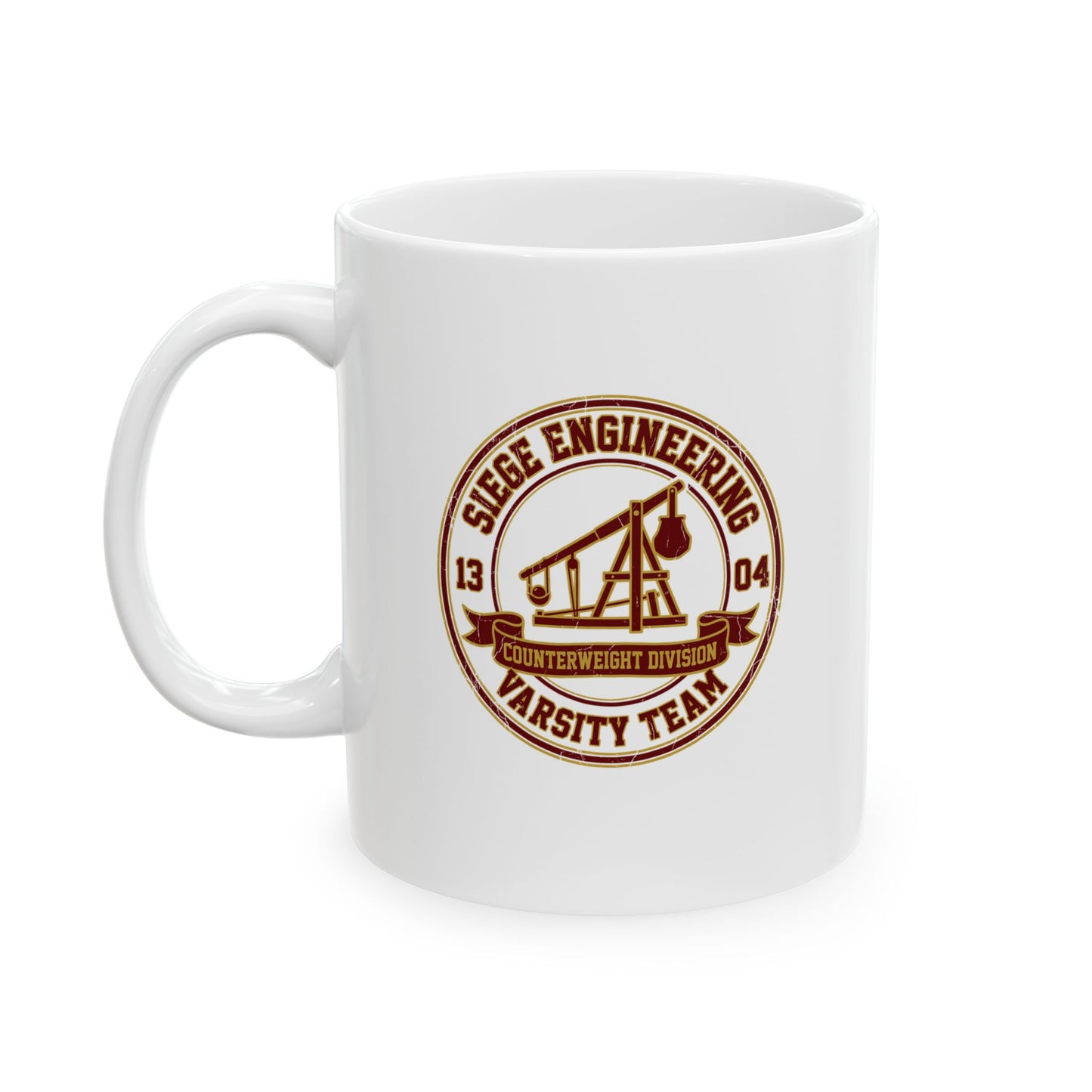 Trebuchet Varsity Team  Ceramic Mug, (11oz, 15oz)