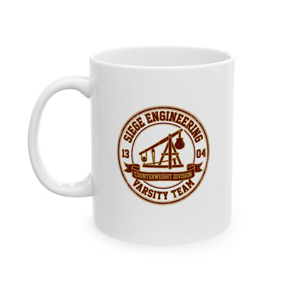 Trebuchet Varsity Team  Ceramic Mug, (11oz, 15oz)