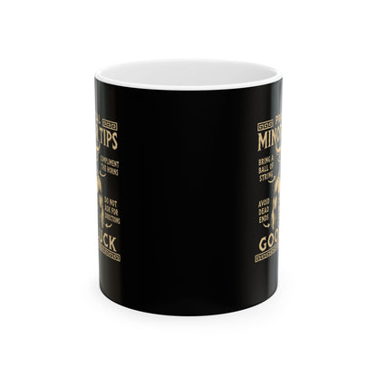 Practical Minotaur Tips Ceramic Mug, (11oz, 15oz)