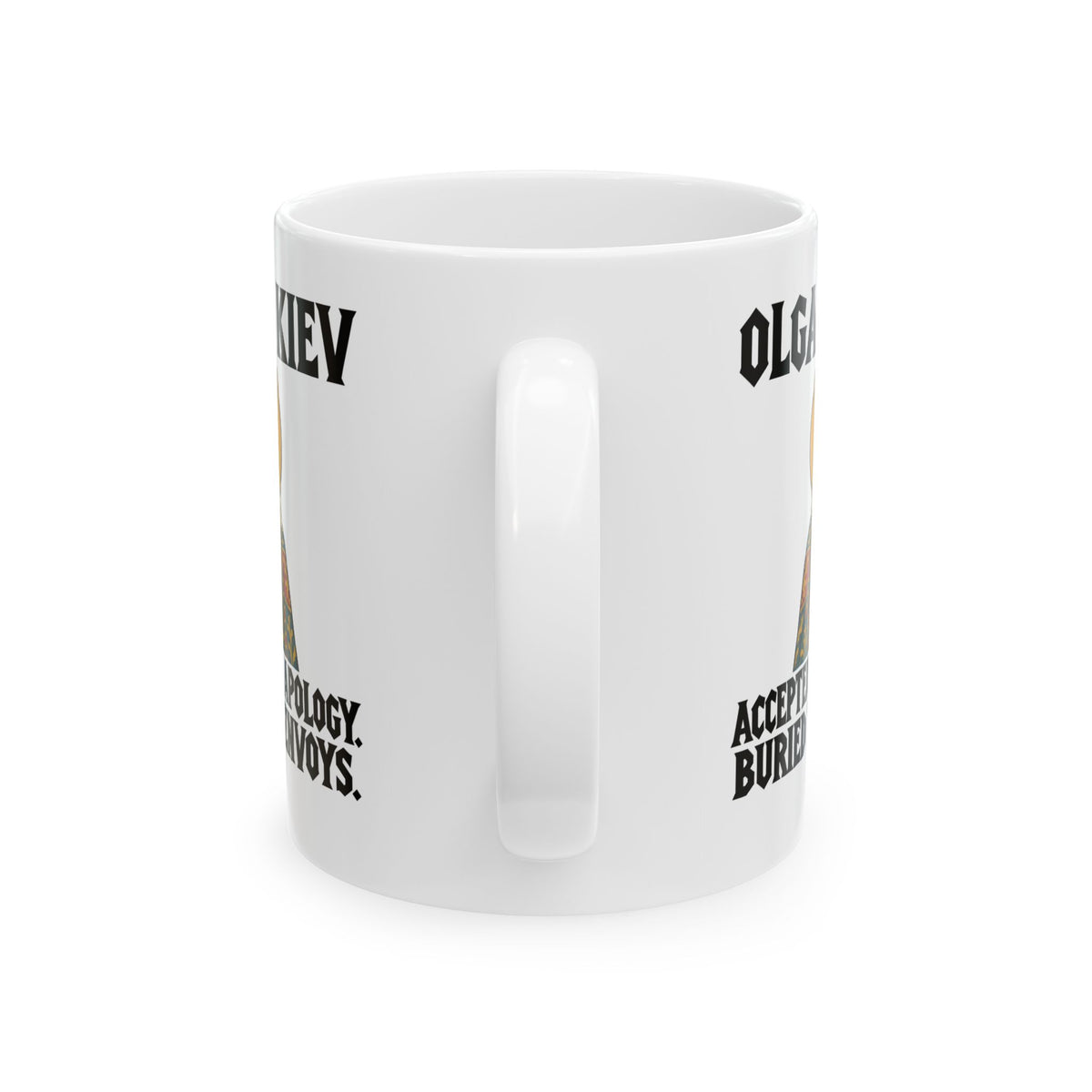 Olga of Kiev Buried the Envoys Ceramic Mug, (11oz, 15oz)