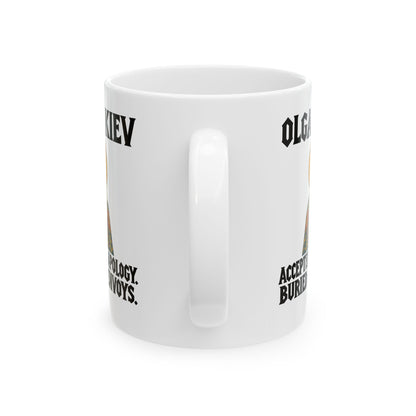 Olga of Kiev Buried the Envoys Ceramic Mug, (11oz, 15oz)