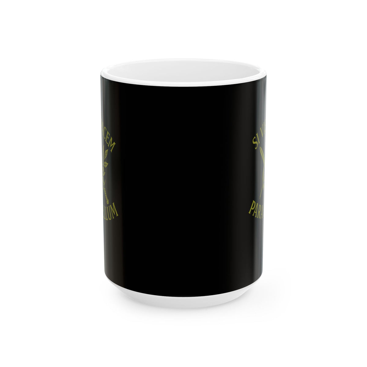 Si Vis Pacem Para Bellum Ceramic Mug, (11oz, 15oz)