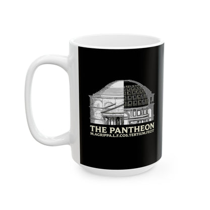 Cross Section Pantheon Ceramic Mug, (11oz, 15oz)