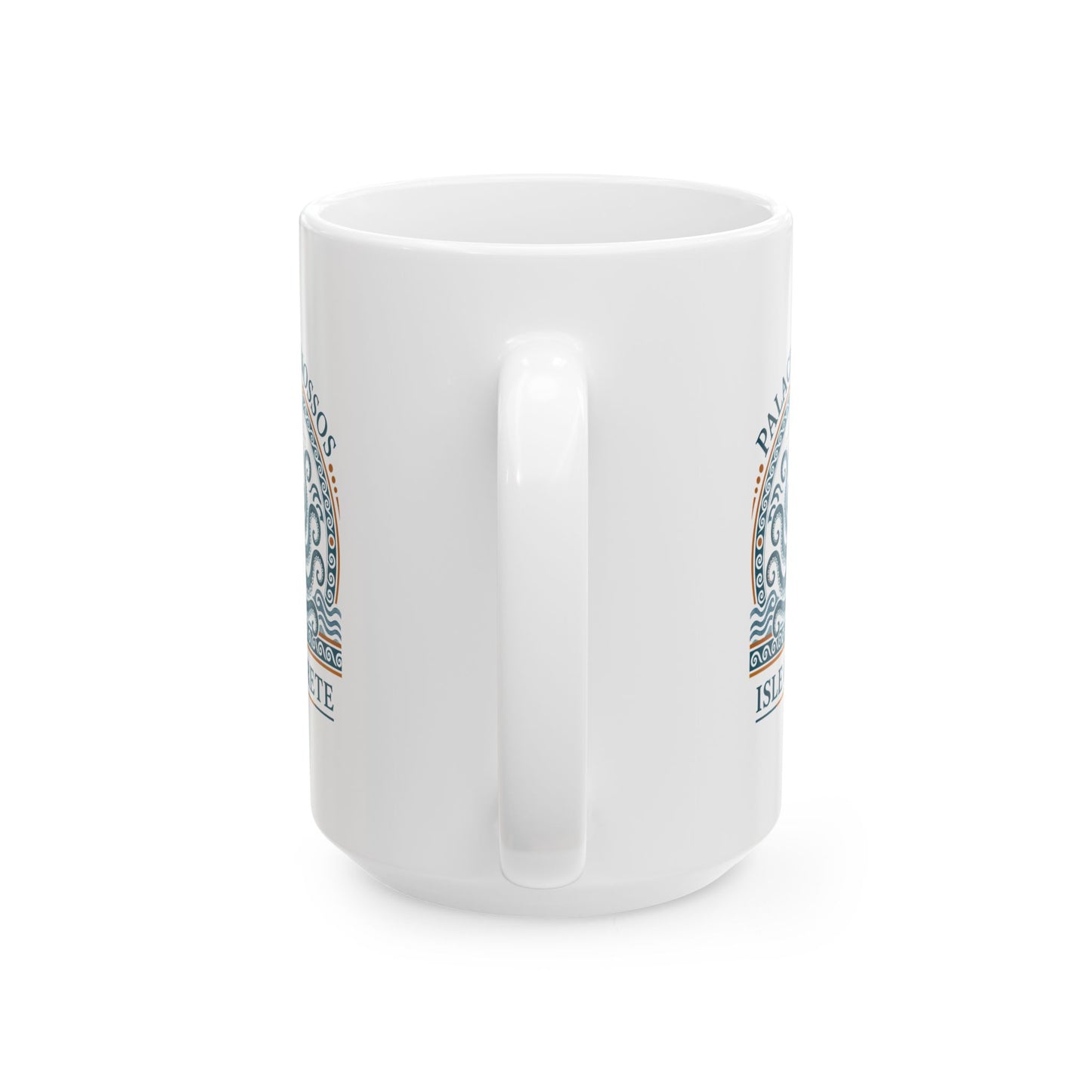 Palace of Knossos Octopus Ceramic Mug, (11oz, 15oz)