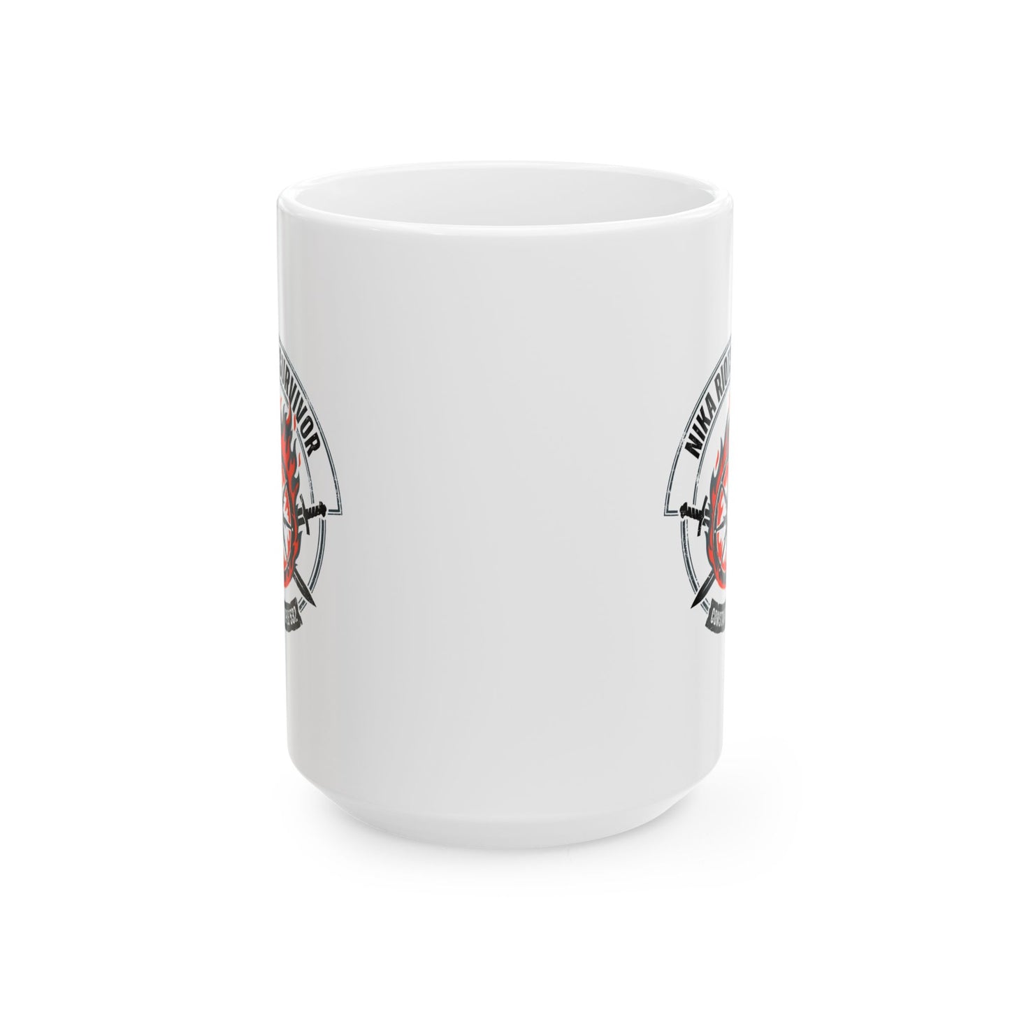 Nika Riots SurvivorCeramic Mug, (11oz, 15oz)