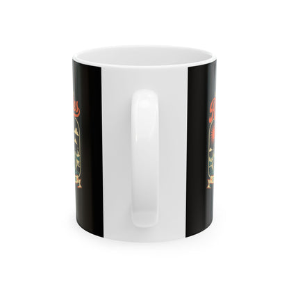 Colossus of Rhodes Visit Rhodes Ceramic Mug, (11oz, 15oz)