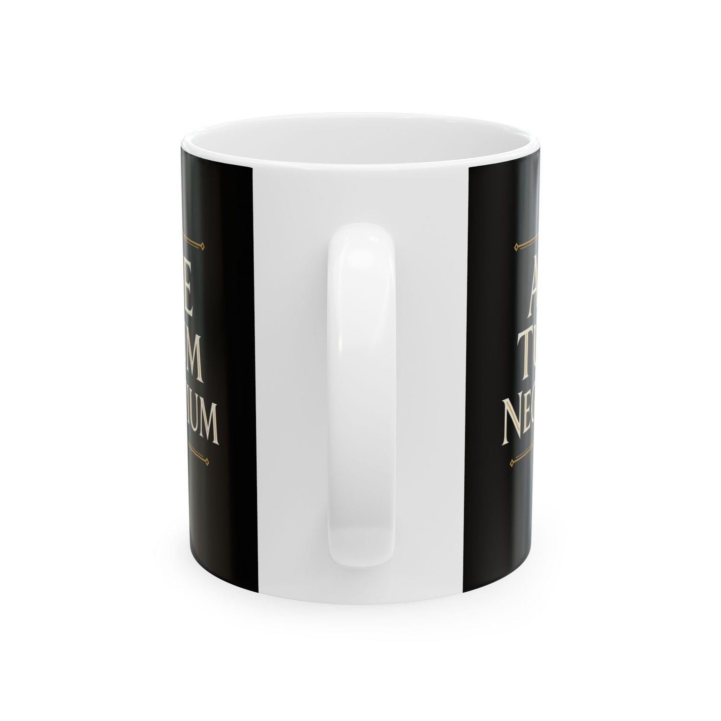 Age Tuum Negotium Mind Your Business Latin Ceramic Mug, (11oz, 15oz)